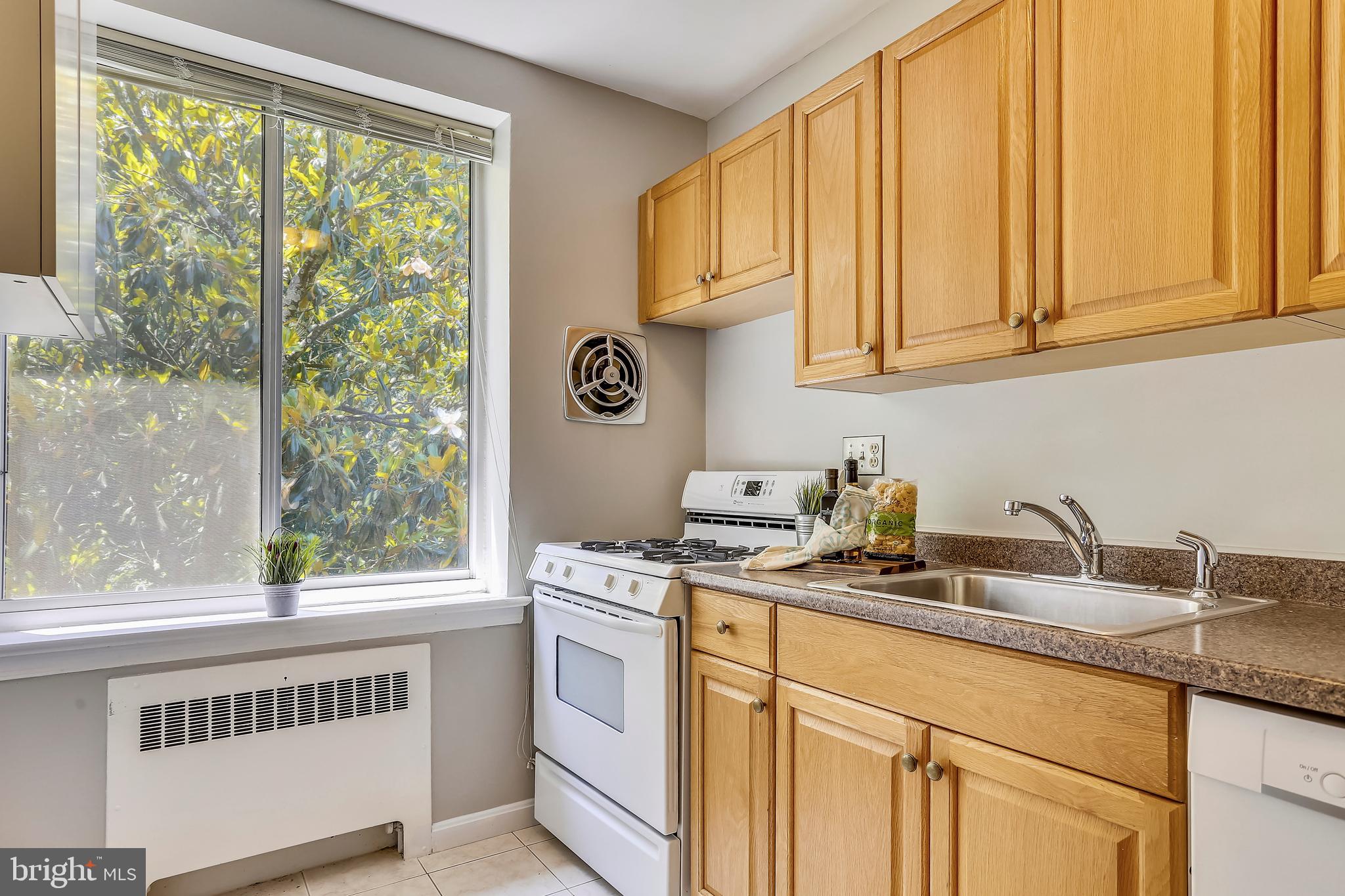 4100 W Street Northwest, Unit 515 Washington, DC 20007 - Photo 13 of 33 Light and bright kitchen