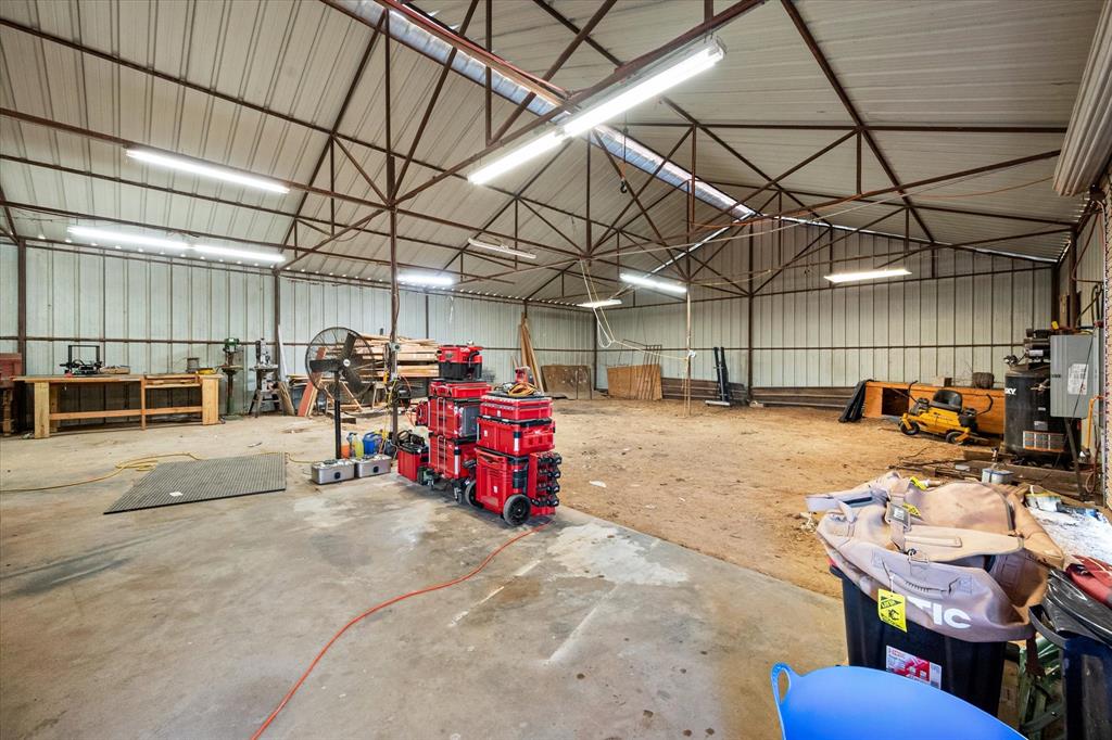 443 County Road 3799 Springtown, TX 76082 - Photo 30 of 33 a view of a garage with furniture