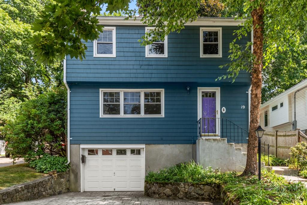 19 Ronald Road Arlington, MA 02474 - Photo 2 of 28 a front view of a house with a garden