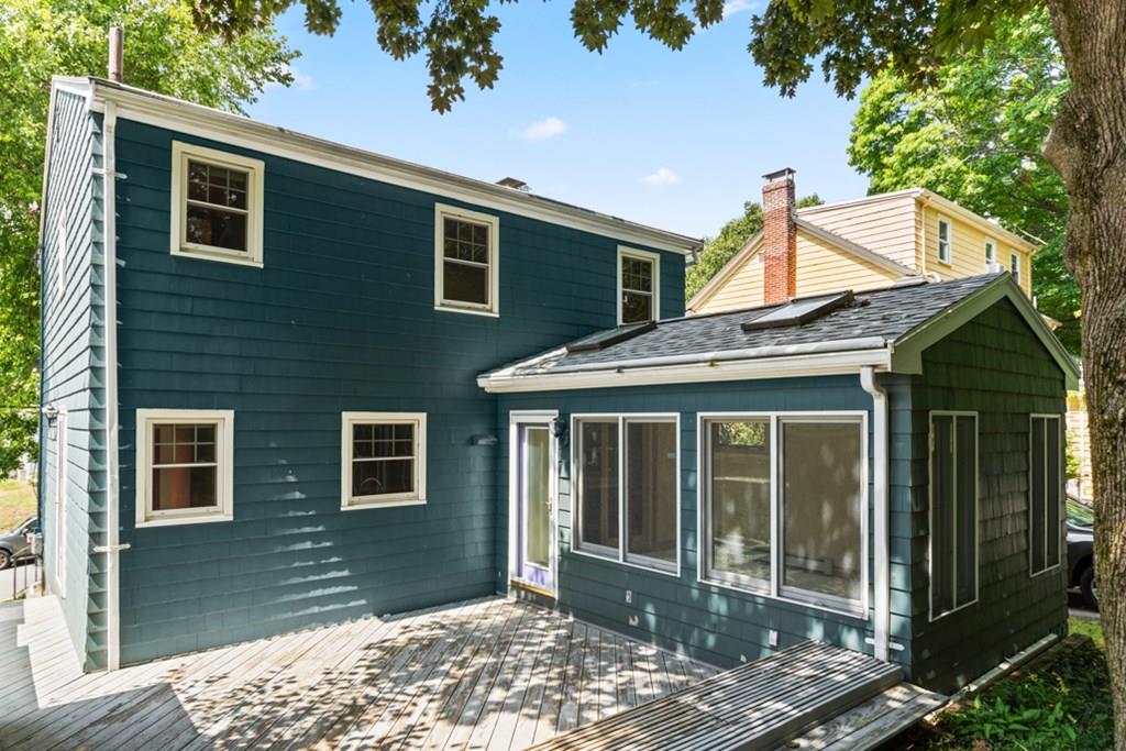 19 Ronald Road Arlington, MA 02474 - Photo 22 of 28 a front view of a house with garden