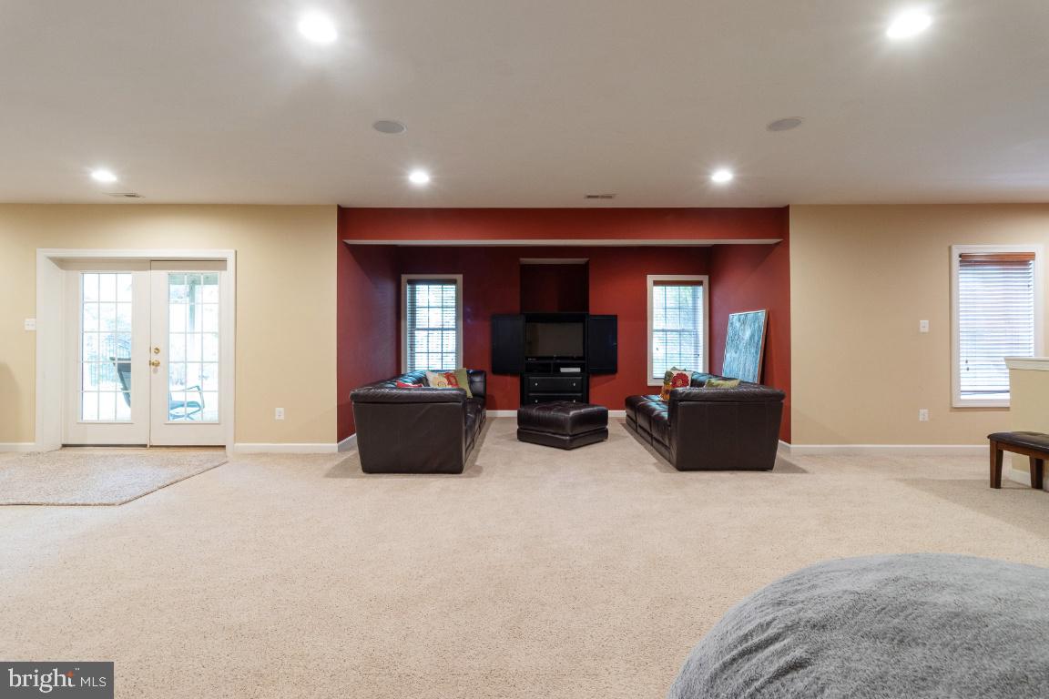 8923 Ricky Trevor Road Perry Hall, MD 21128 - Photo 44 of 58 Lower level - Fully Finished - large open rec room