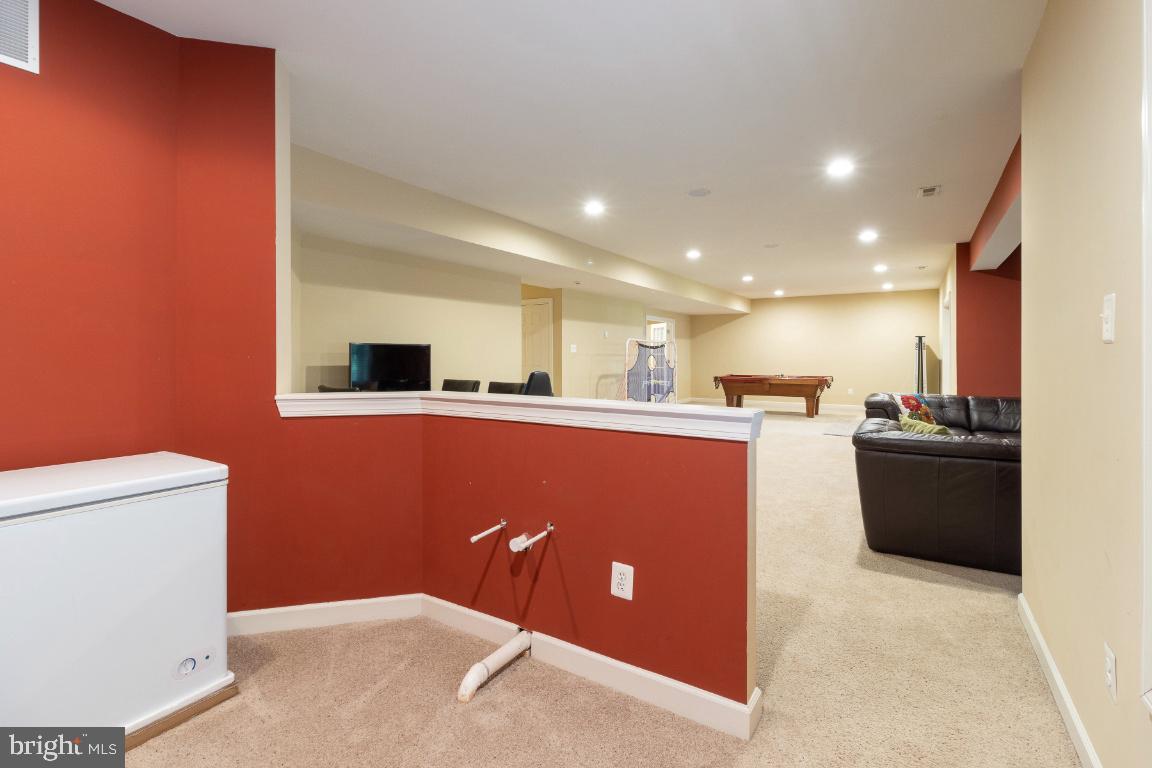 8923 Ricky Trevor Road Perry Hall, MD 21128 - Photo 47 of 58 Lower level - rough in for wet bar