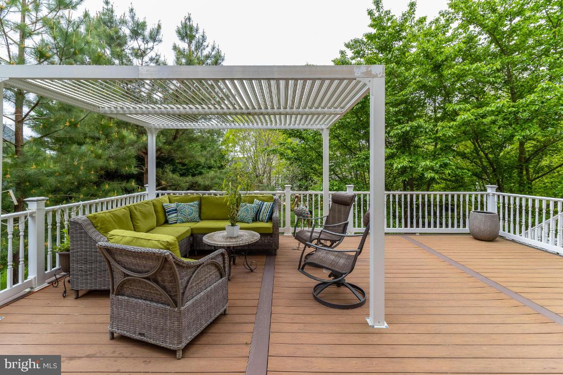 8923 Ricky Trevor Road Perry Hall, MD 21128 - Photo 53 of 58 Large rear deck w/Pergola