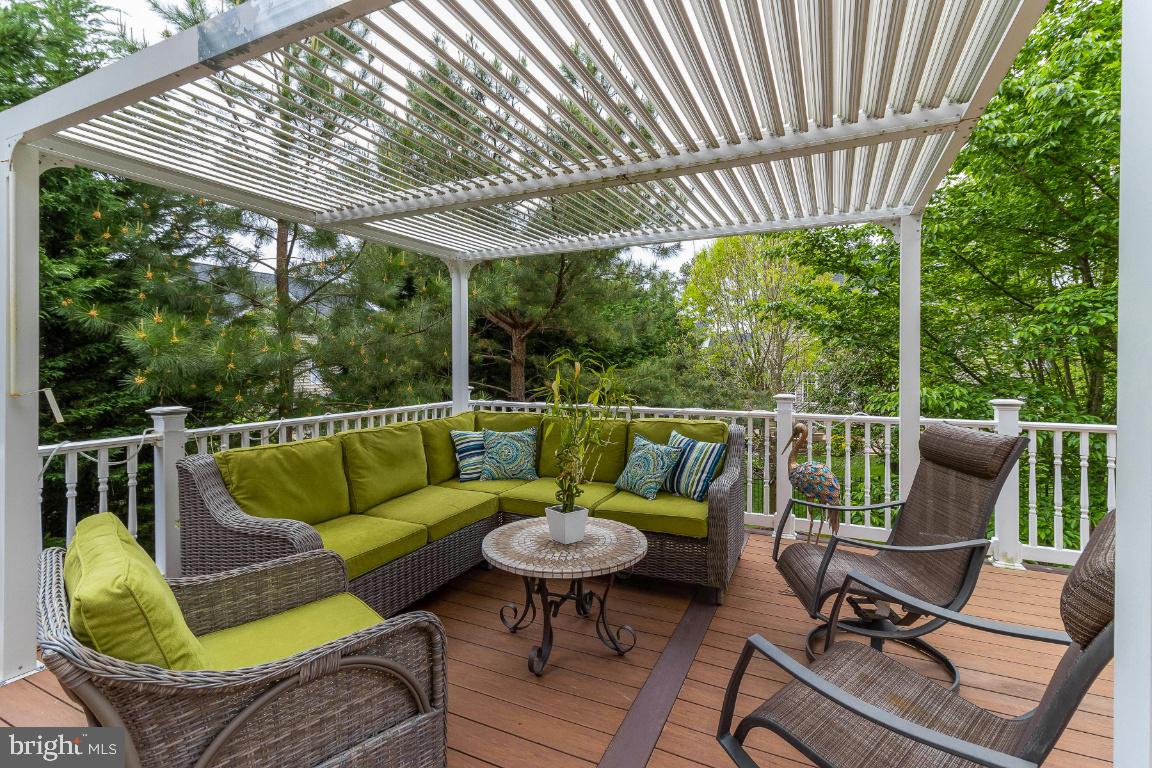 8923 Ricky Trevor Road Perry Hall, MD 21128 - Photo 54 of 58 Rear deck with Pergola