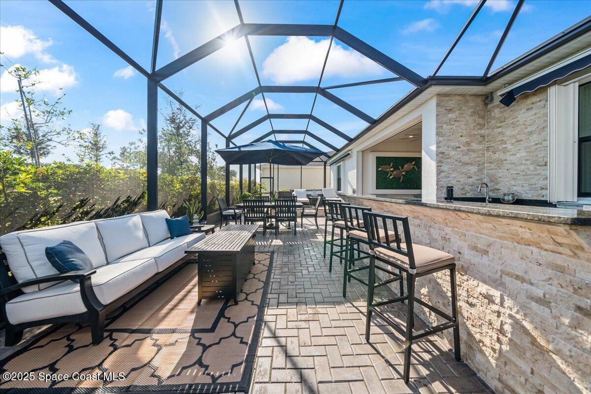 2190 Caravan Place Melbourne, FL 32940 - Photo 14 of 46 a patio with patio outdoor seating and patio