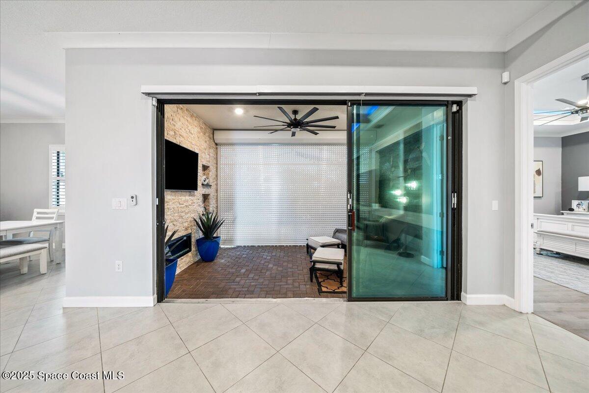 2190 Caravan Place Melbourne, FL 32940 - Photo 46 of 46 a view of a entryway door and hallway