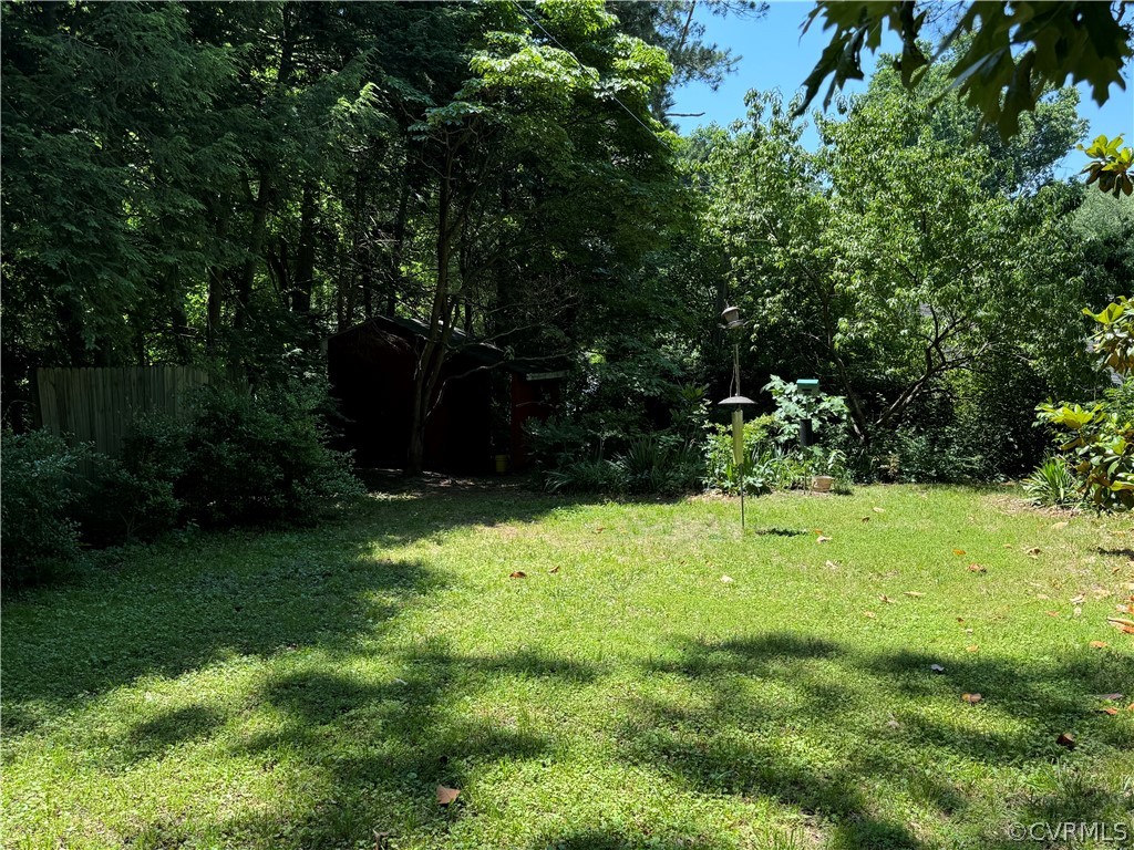 10921 Stepney Road Chester, VA 23831 - Photo 11 of 34 a view of a backyard