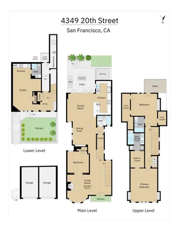 $3,895,000 | 4349 20th Street, San Francisco, CA 94114