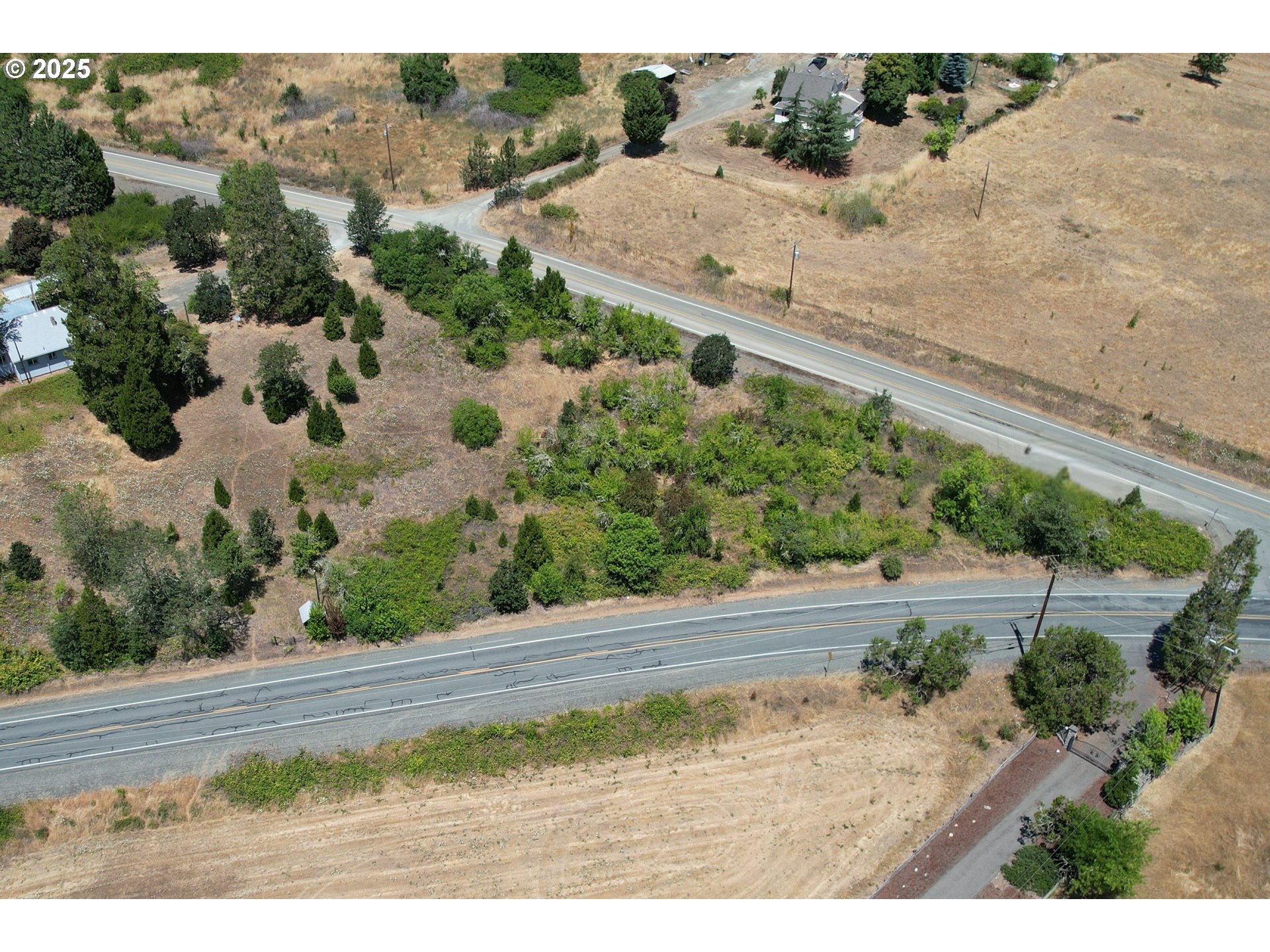 0 South Myrtle Road Myrtle Creek, OR 97457 - Photo 5 of 6 an aerial view of house with a yard