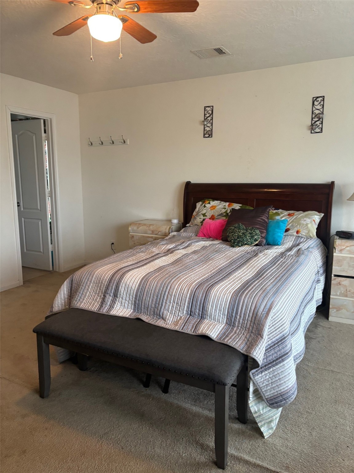 911 Belshear Court Houston, TX 77073 - Photo 15 of 21 a bedroom with a bed and a table