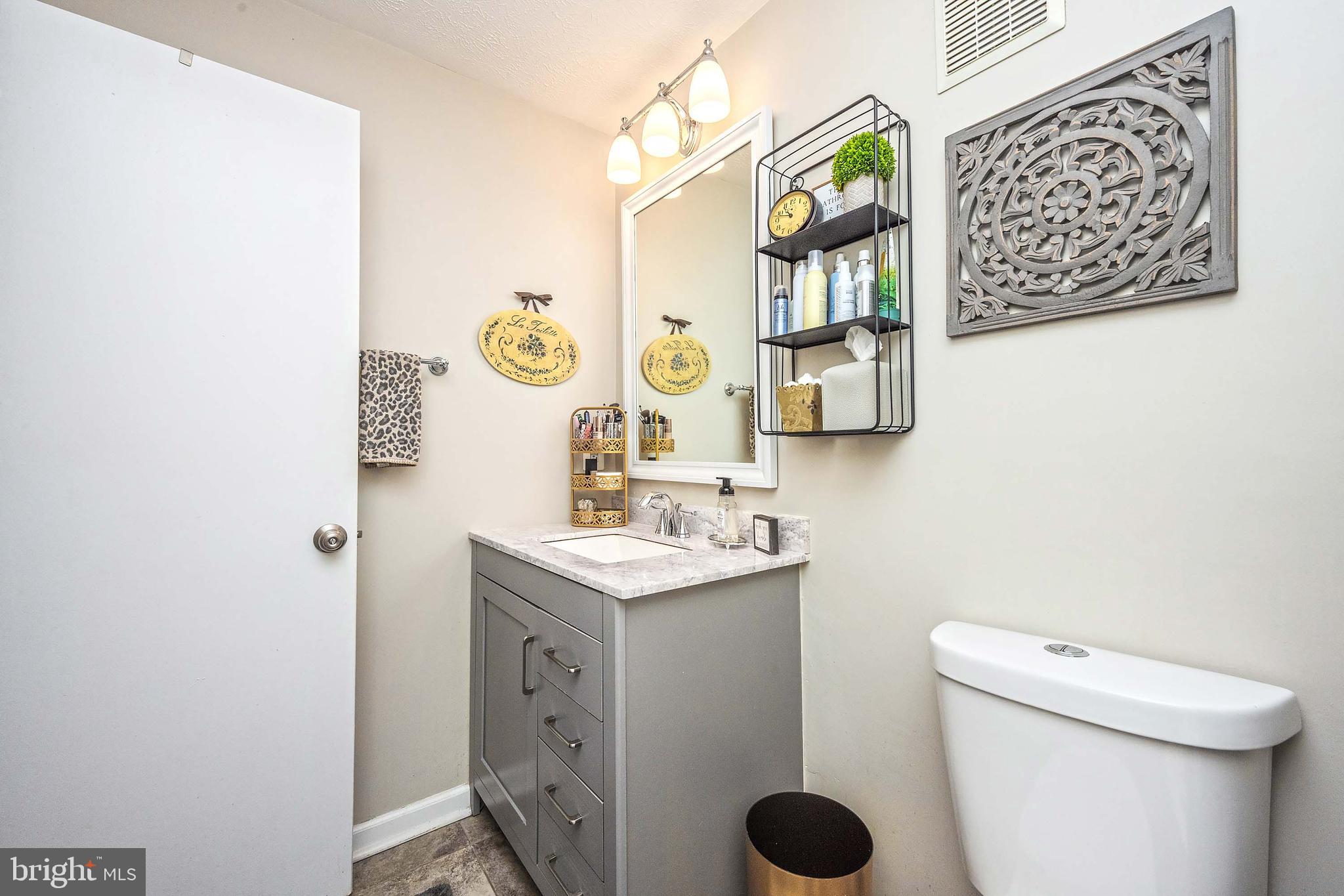10180 Oakton Terrace Road, Unit 10180 Oakton, VA 22124 - Photo 22 of 29 Upgraded bathroom with three drawer vanity