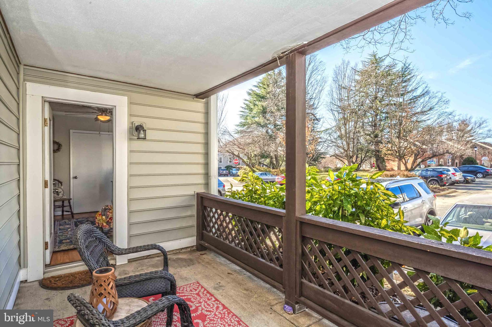 10180 Oakton Terrace Road, Unit 10180 Oakton, VA 22124 - Photo 29 of 29 Enjoy the fresh air off the sunroom