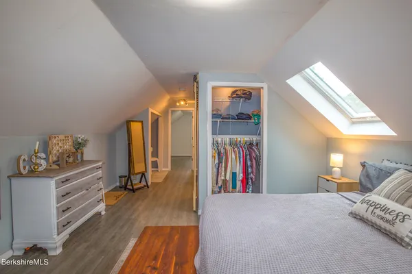 a view of a bedroom with baby toys