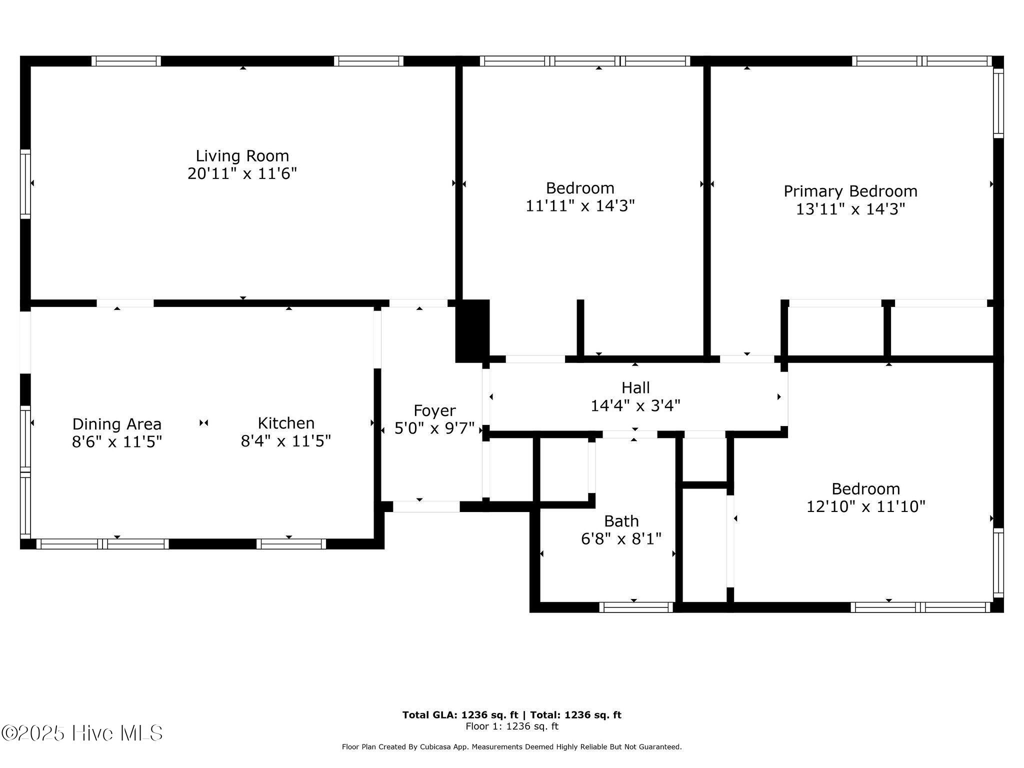 1502 Queens Road Kinston, NC 28501 - Photo 15 of 15 1502QueensRd-KinstonNC-FloorPlan
