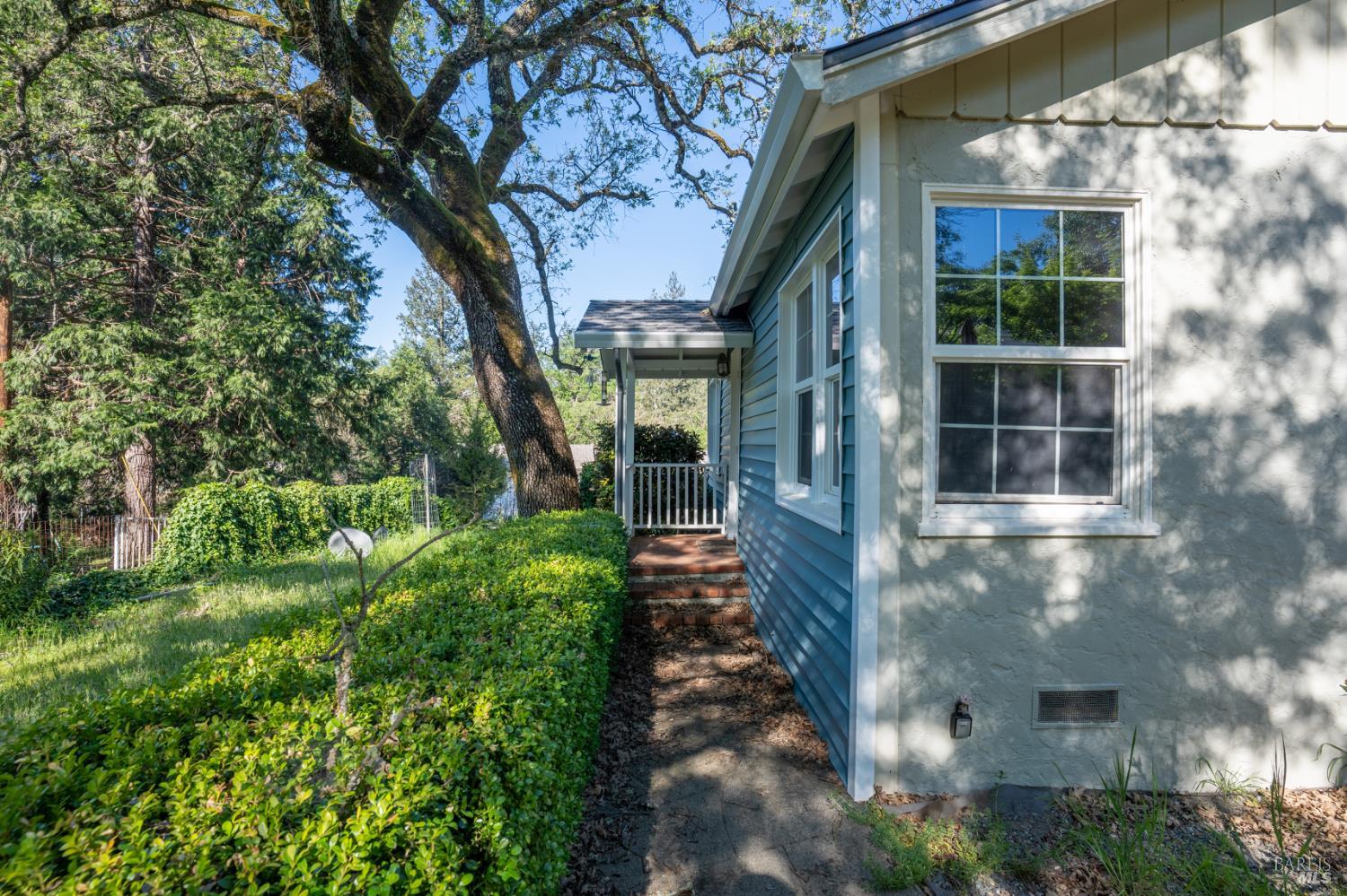 490 Cornish Lane Angwin, CA 94508 - Photo 9 of 30 a view of a pathway of a house with a yard