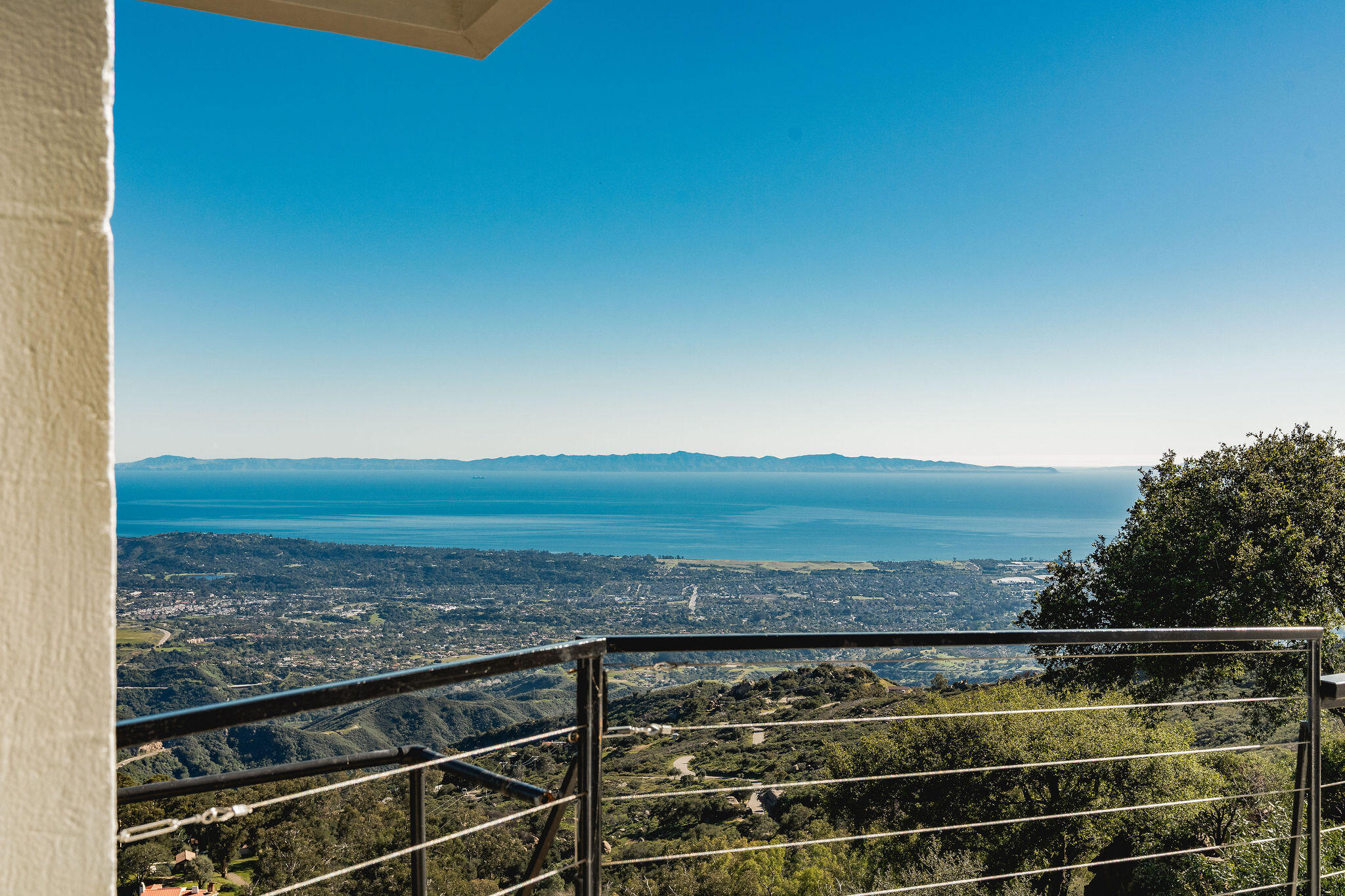 4825 Rim Road Santa Barbara, CA 93105 - Photo 3 of 36 Top of world views from front deck