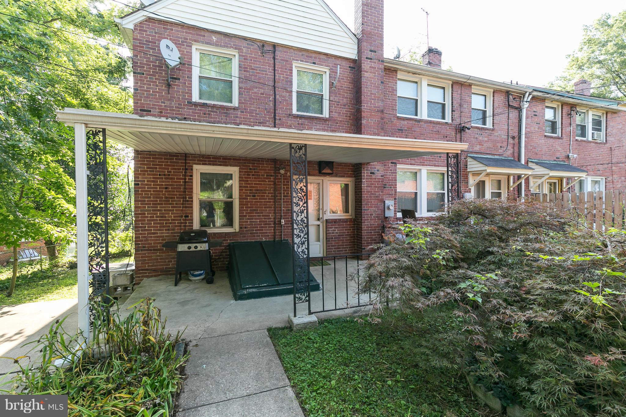 966 North Hill Road Baltimore, MD 21218 - Photo 26 of 30 Covered Rear Porch