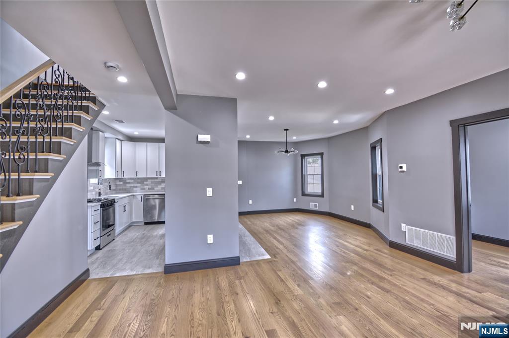 72 Hille Place Ridgefield Park, NJ 07660 - Photo 5 of 39 a view of entryway and hall with wooden floor