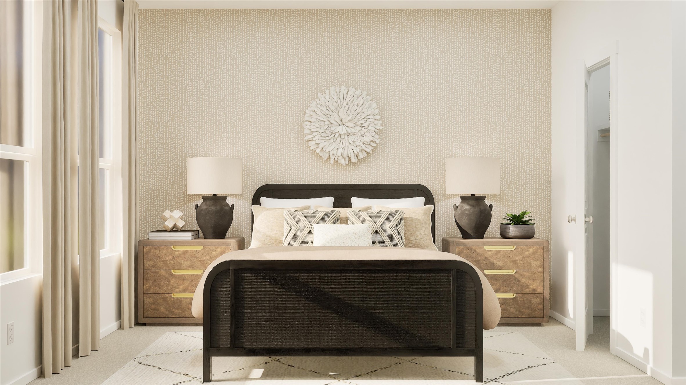 449 Sormonne Loop Kyle, TX 78640 - Photo 7 of 31 a bedroom with a bed and a window