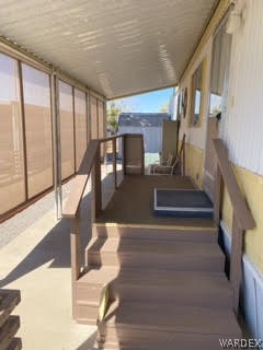 3003 Hualapai Mountain Road, Unit 29 Kingman, AZ 86401 - Photo 5 of 30 a view of entryway and hall with wooden floor