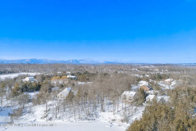 a view of city and mountain