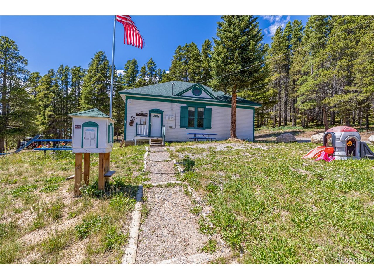 508 Hilltop Road Idaho Springs, CO 80452 - Photo 20 of 26 HIstoric Alice School House and Meeting Place