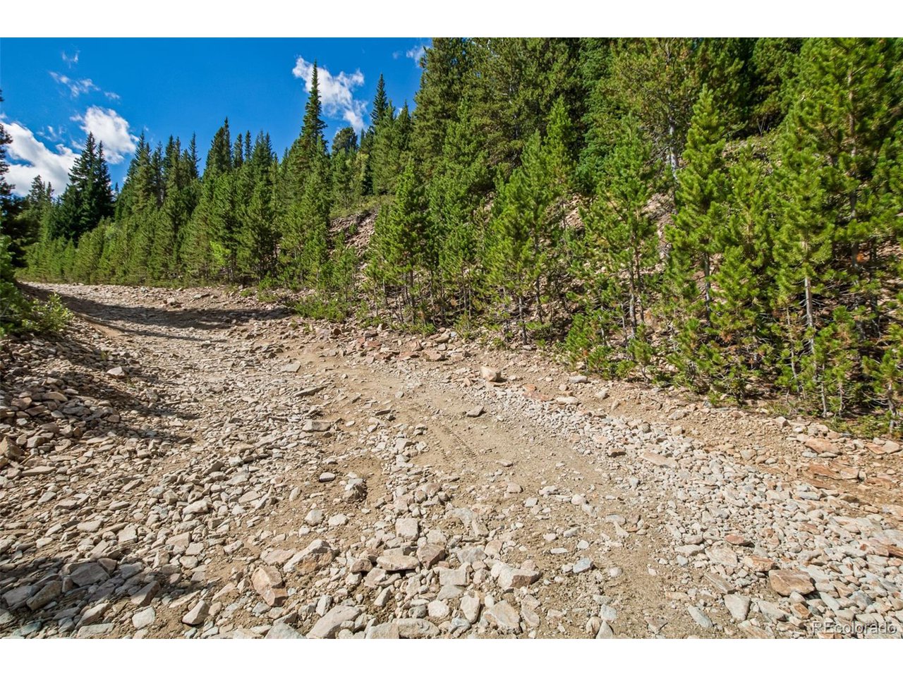 508 Hilltop Road Idaho Springs, CO 80452 - Photo 9 of 26 Road Level View Lots 508-512