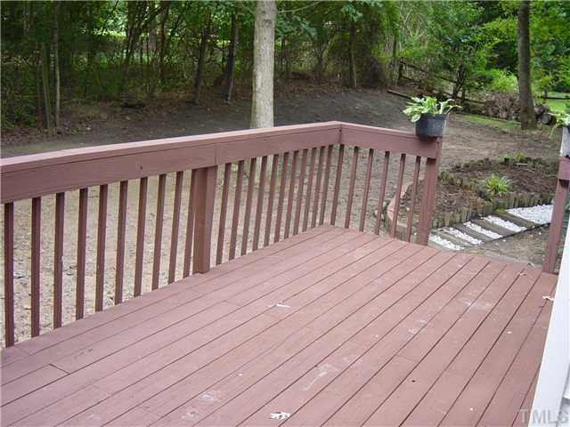4808 Gun Powder Place Raleigh, NC 27616 - Photo 19 of 23 a view of wooden deck