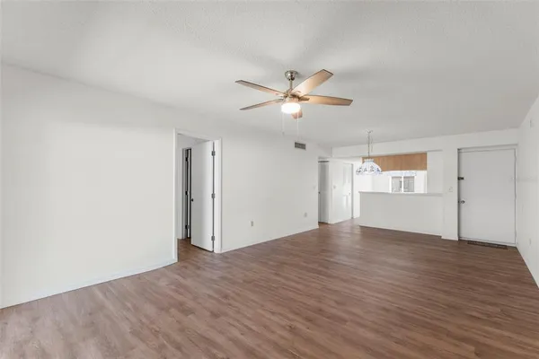 wooden floor in an empty room