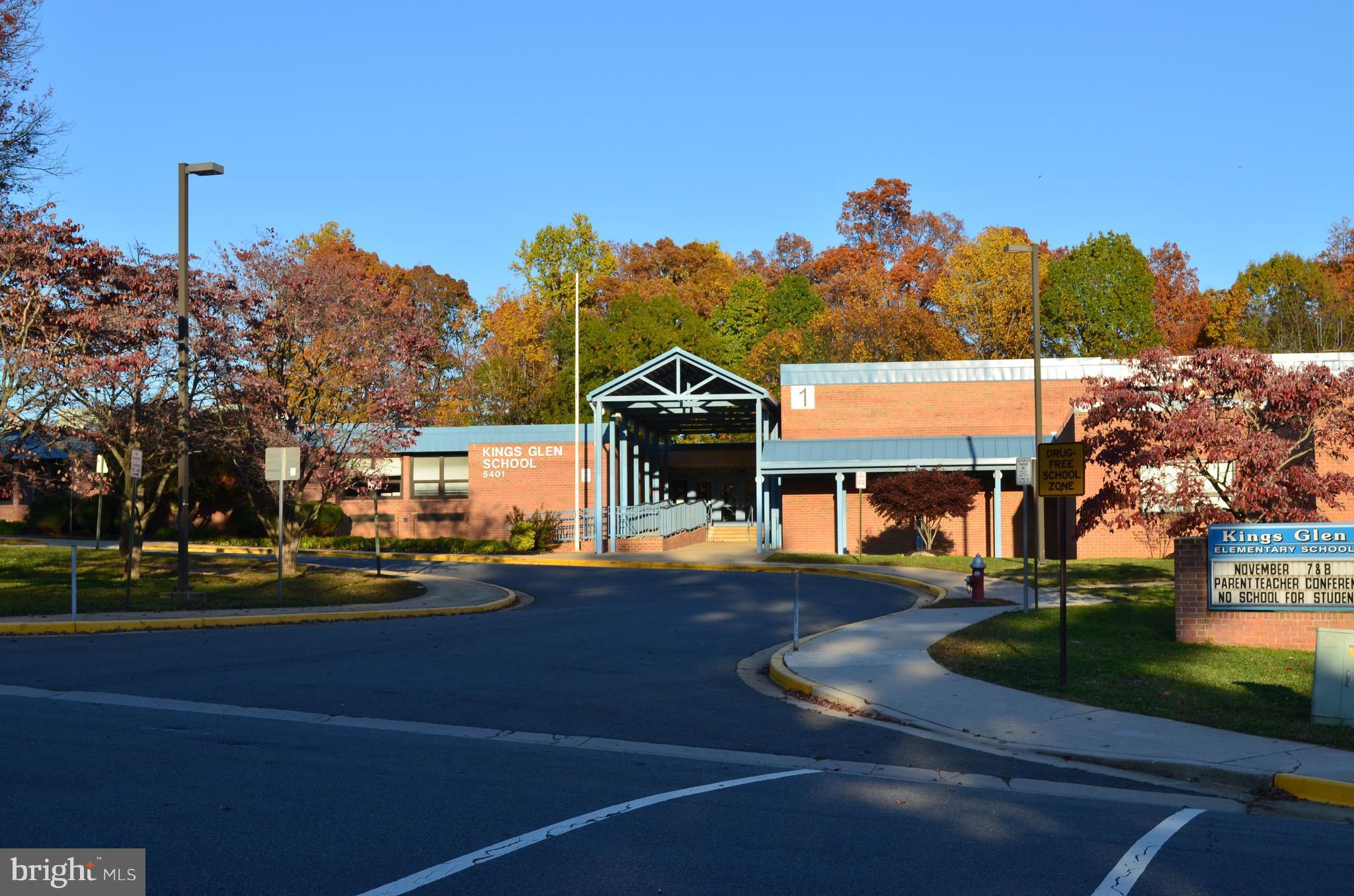 5602 Kirkham Court Springfield, VA 22151 - Photo 16 of 22 King's Glen Elementary School is minutes away.