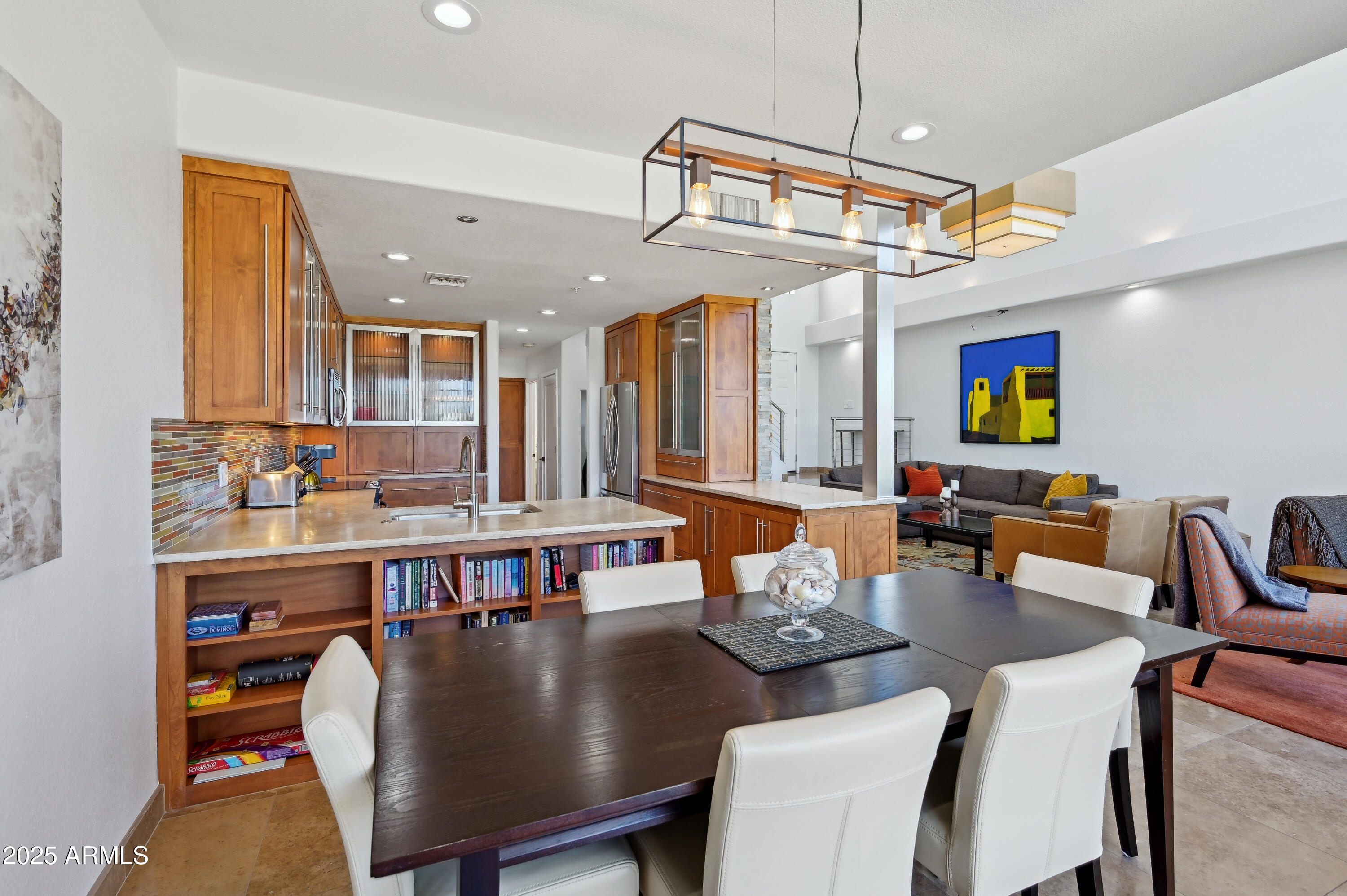 7222 East Gainey Ranch Road, Unit 142 Scottsdale, AZ 85258 - Photo 9 of 45 Kitchen with extensive custom cabinetry