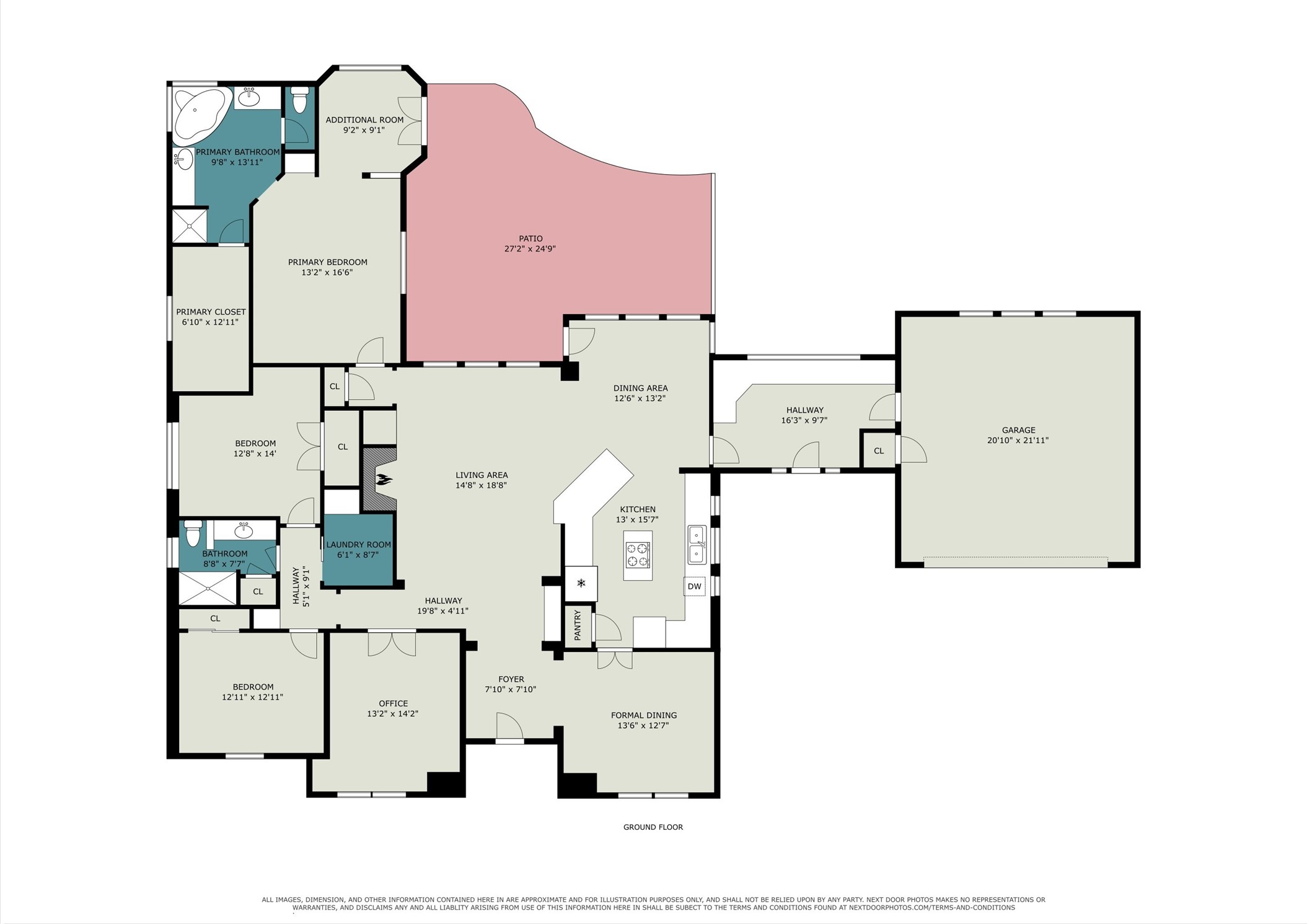 13229 Rene Circle Santa Fe, TX 77510 - Photo 31 of 31 Floor Plan