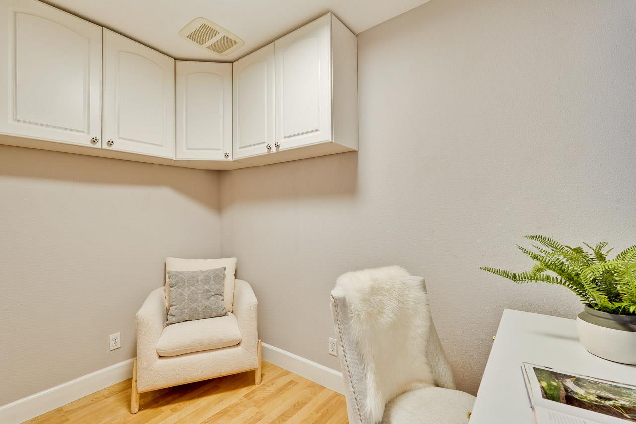942 September Drive Cupertino, CA 95014 - Photo 36 of 51 a living room with furniture and a potted plant