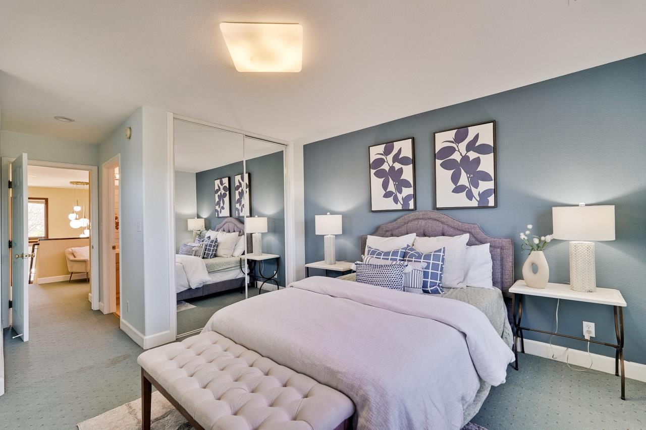 942 September Drive Cupertino, CA 95014 - Photo 41 of 51 a bedroom with a bed and a couch