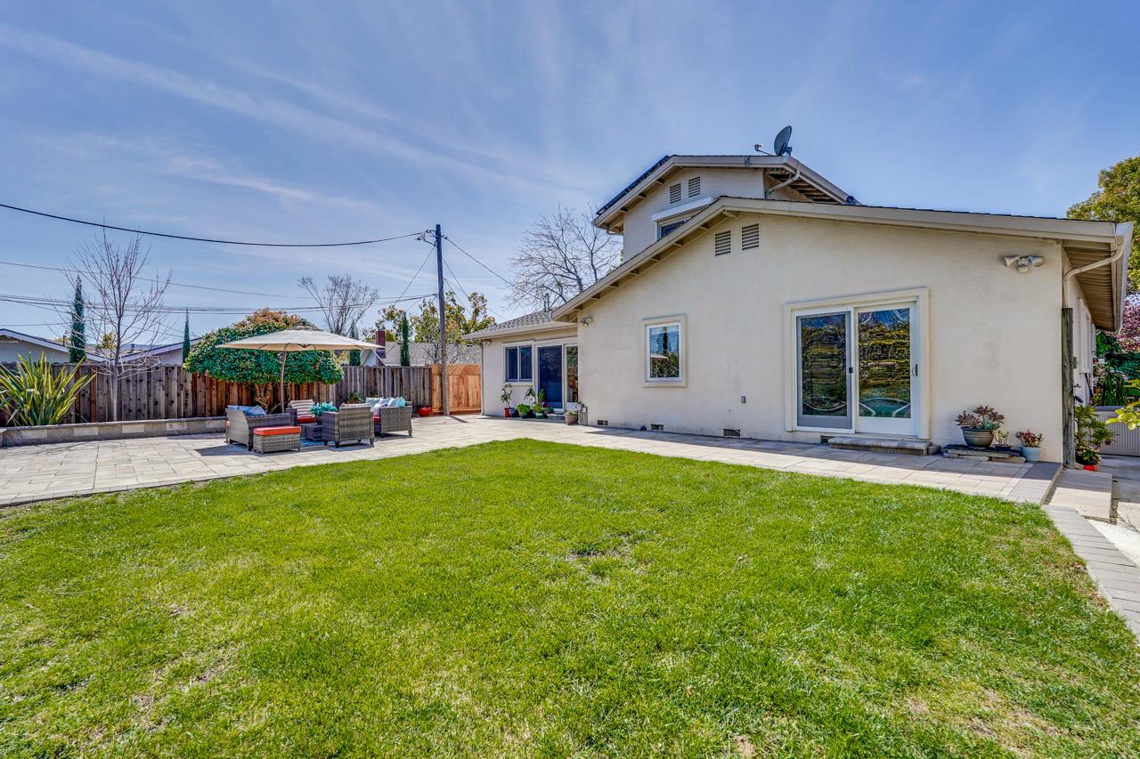 942 September Drive Cupertino, CA 95014 - Photo 50 of 51 a view of a house with a yard and sitting area