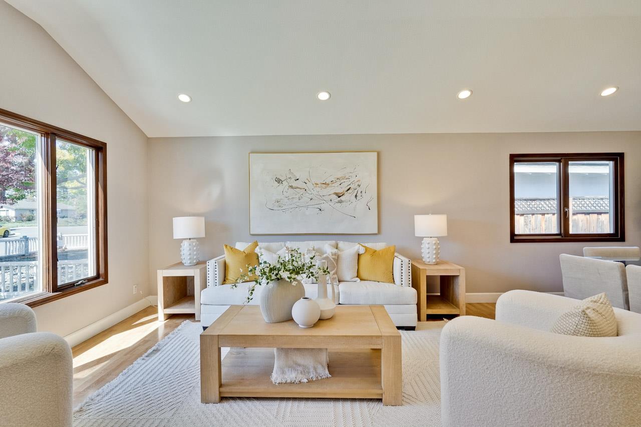 942 September Drive Cupertino, CA 95014 - Photo 5 of 51 a living room with furniture and a large window