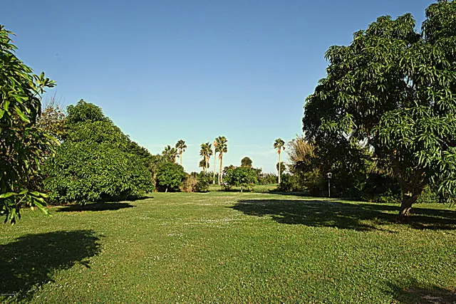 a view of a golf course