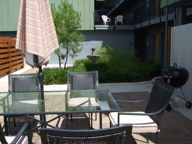 a view of balcony and patio
