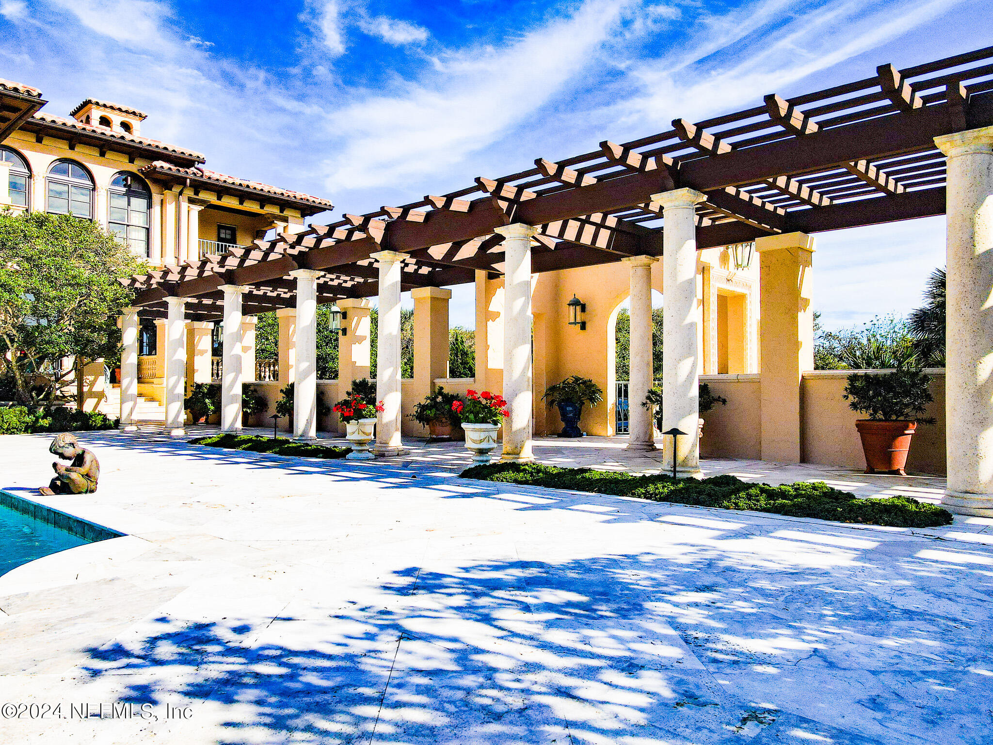 8342 A1A South St. Augustine, FL 32080 - Photo 11 of 95 Pergola Entrance to the Front Door