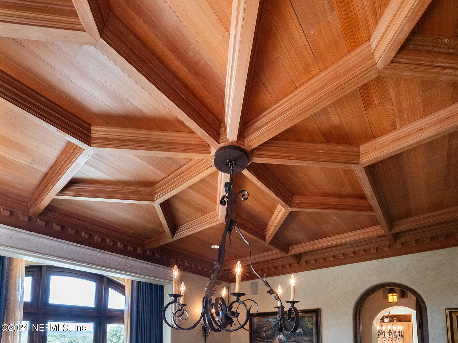 8342 A1A South St. Augustine, FL 32080 - Photo 32 of 95 Dining Room Ceiling