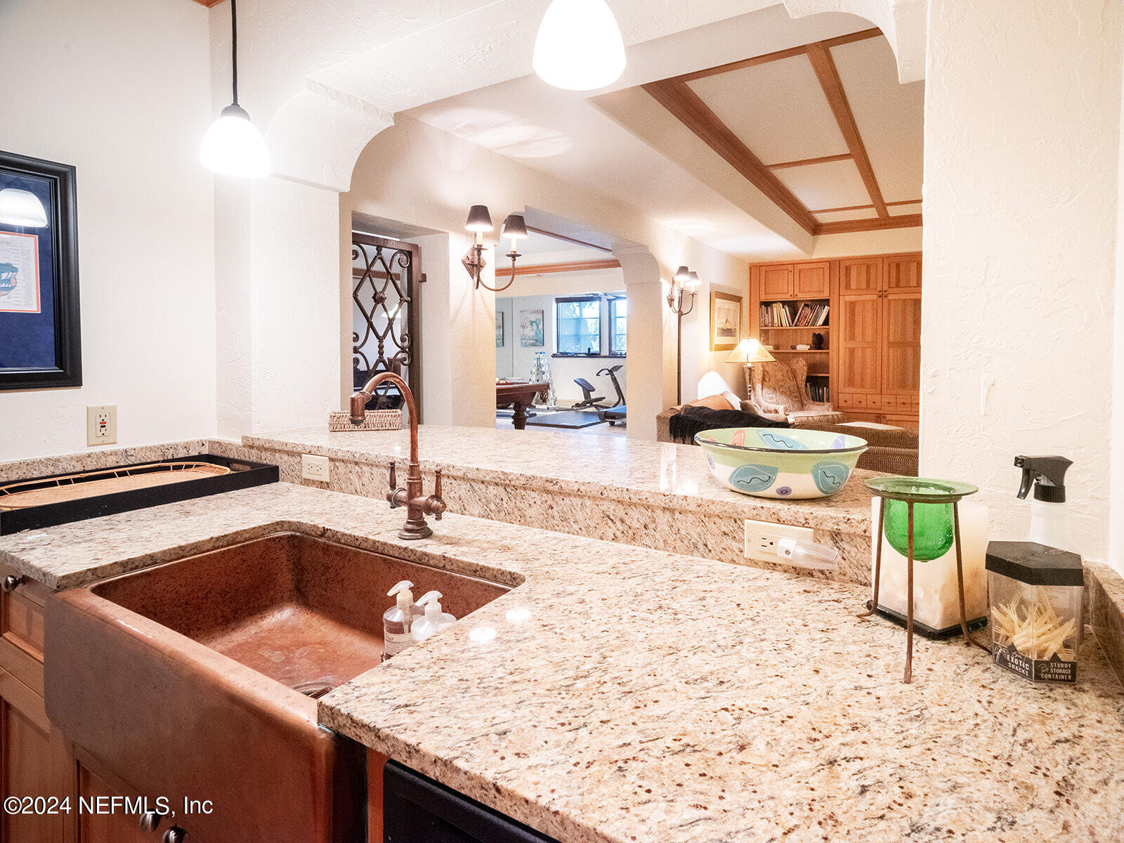 8342 A1A South St. Augustine, FL 32080 - Photo 41 of 95 Kitchen open to 1st floor family room