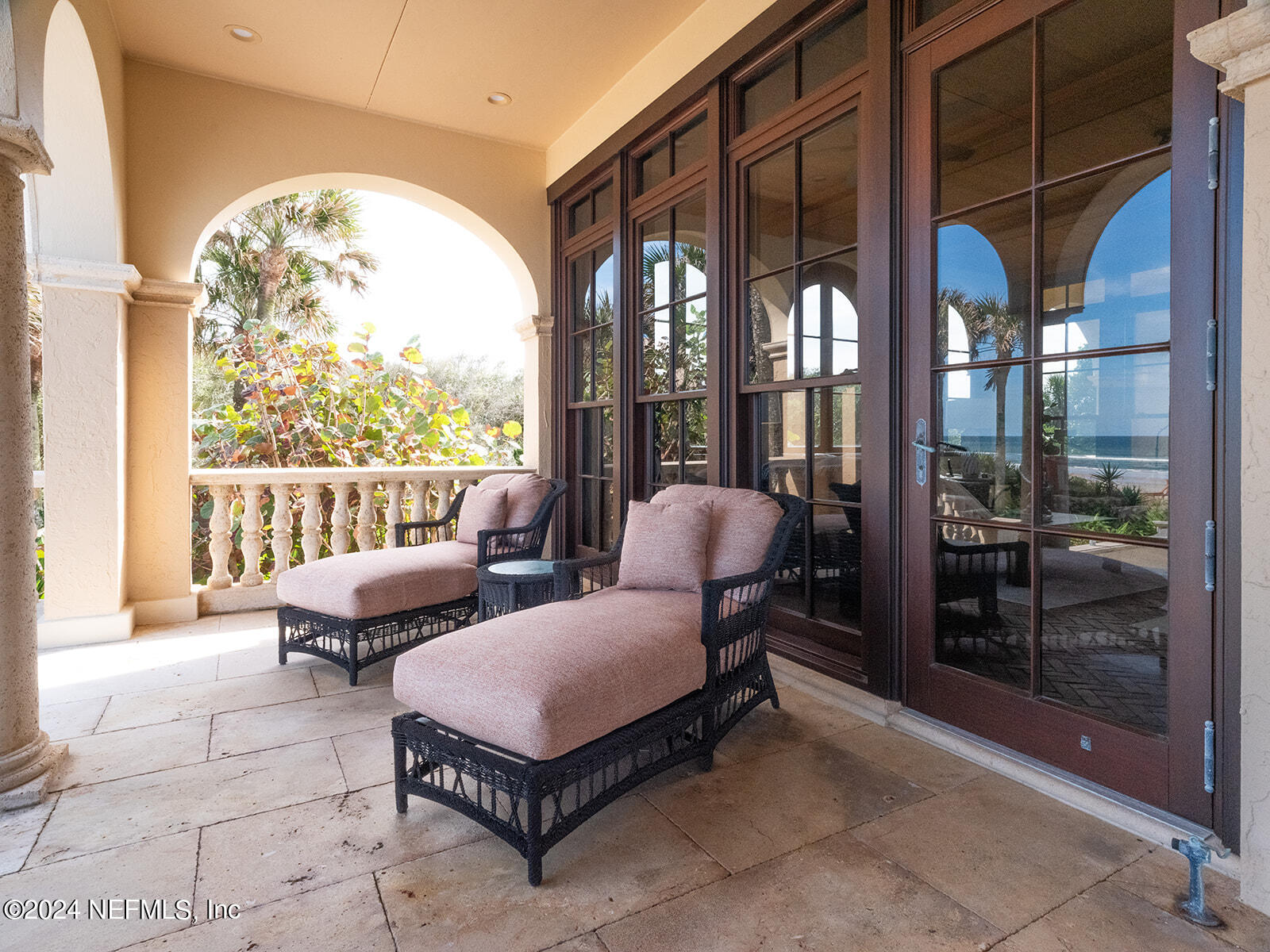 8342 A1A South St. Augustine, FL 32080 - Photo 55 of 95 Owner's Suite Balcony