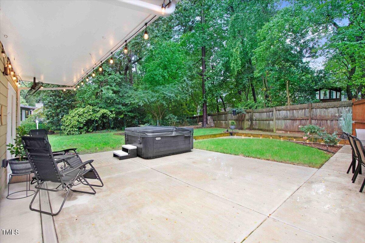7509 Fiesta Way Raleigh, NC 27615 - Photo 3 of 56 a view of garden with patio
