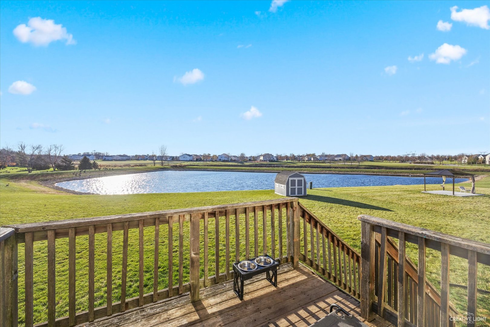 4020 Foli Street Plano, IL 60545 - Photo 16 of 17 a view of a balcony with ocean view