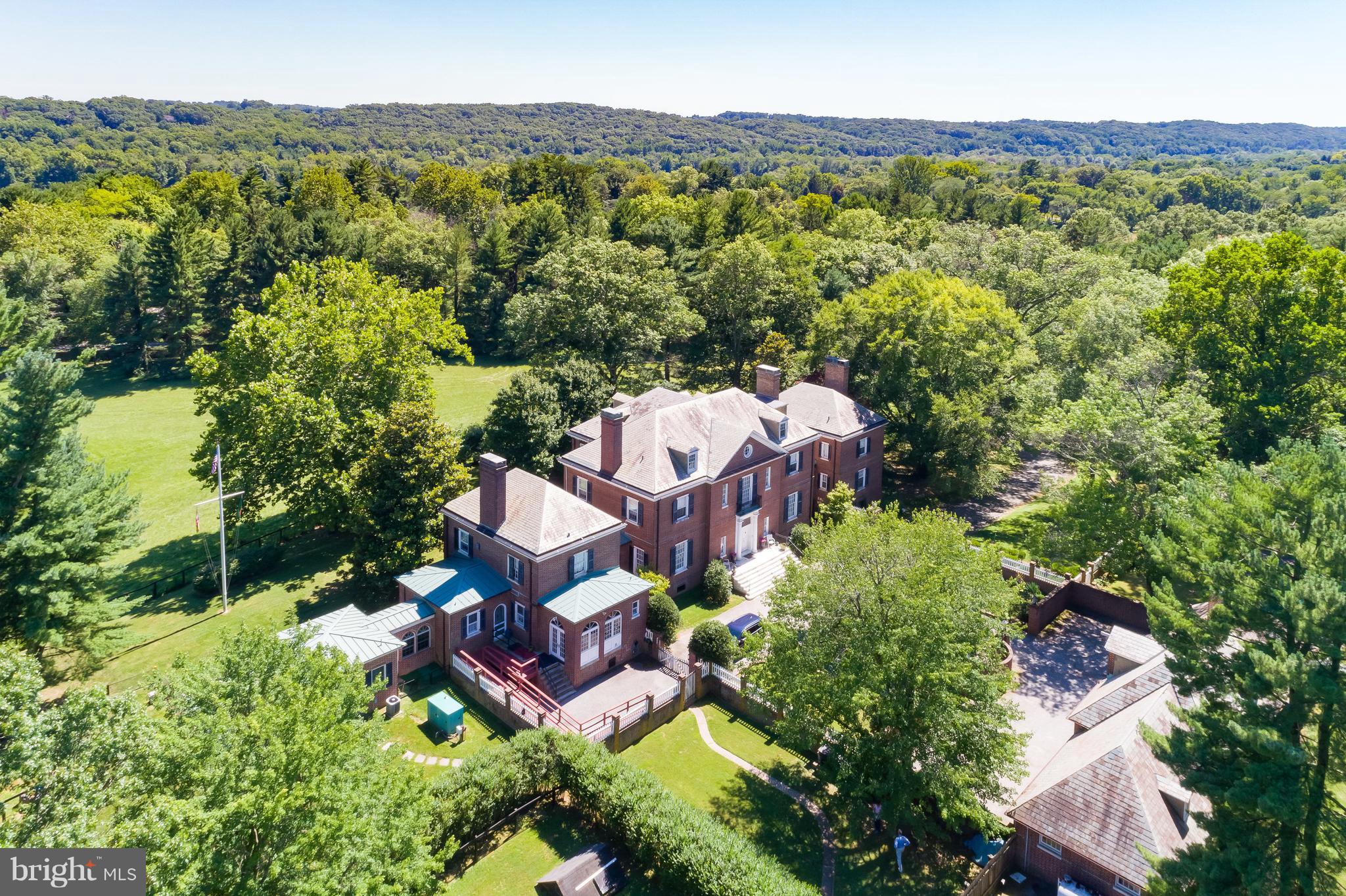 Aerial of Historic Brandonwood