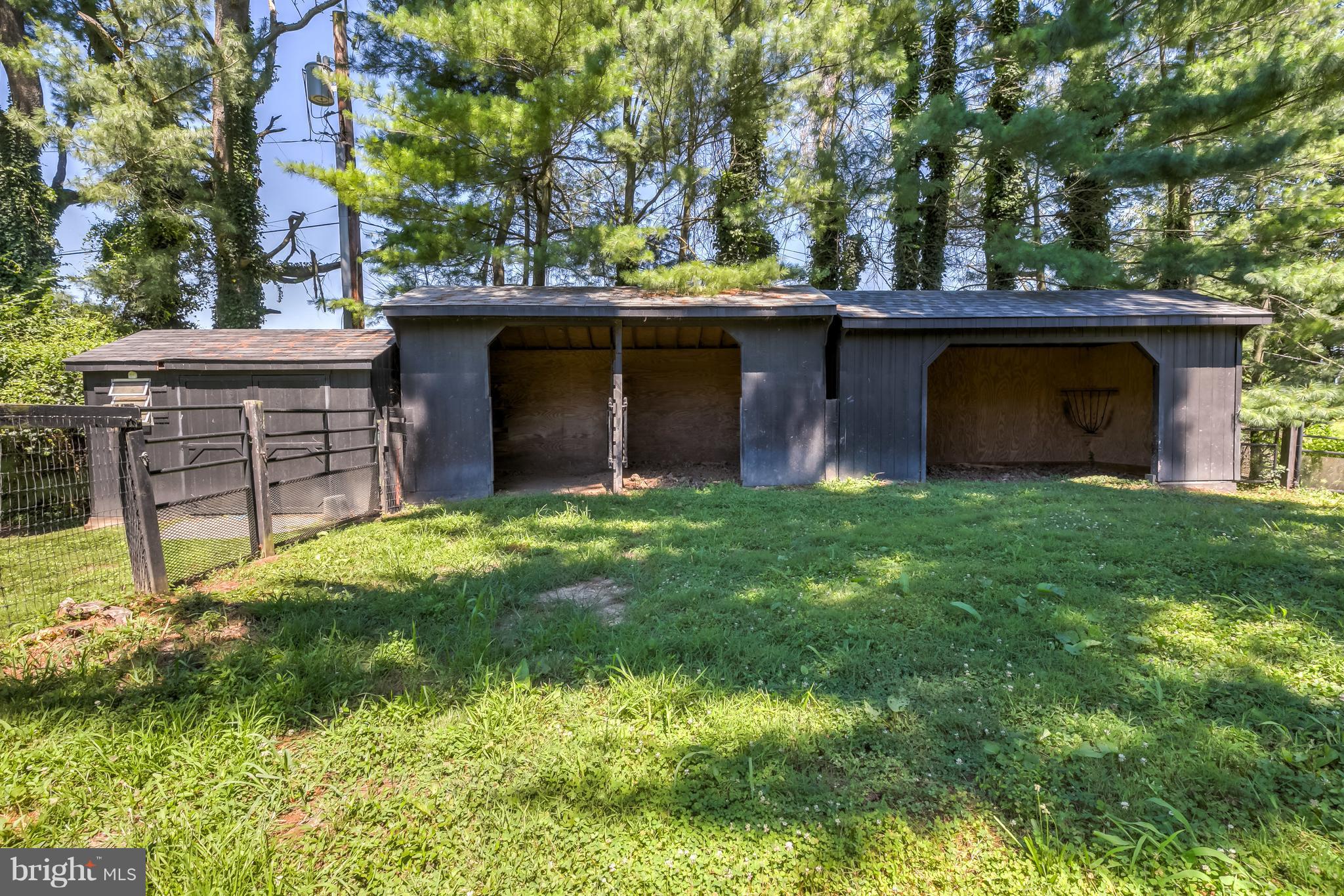 918 Greenspring Valley Road Lutherville-Timonium, MD 21093 - Photo 48 of 51 Paddock, Run-in Sheds & Hay Shed