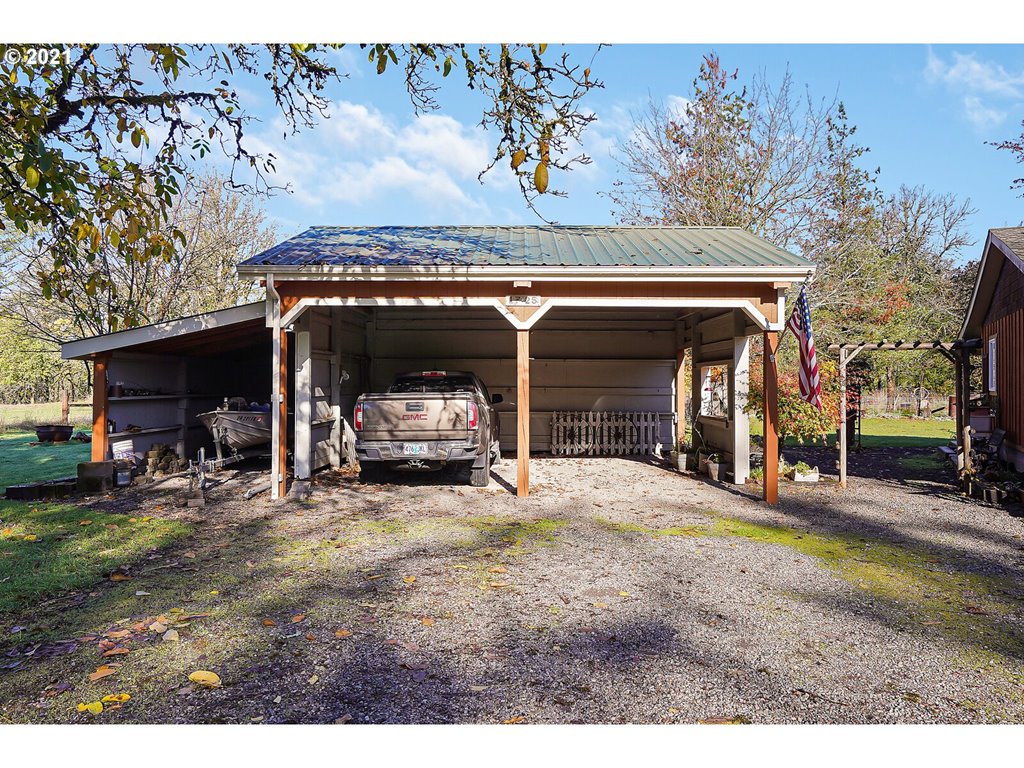 1725 Main Street Lyons, OR 97358 - Photo 29 of 32 a view of a car park in front of house