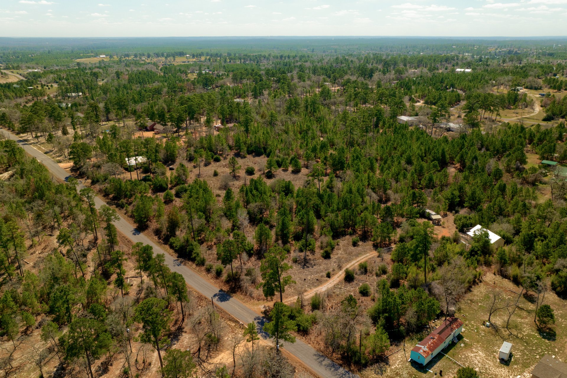 270 Kelley Road West Bastrop, TX 78602 - Photo 27 of 29 an aerial view of multiple house