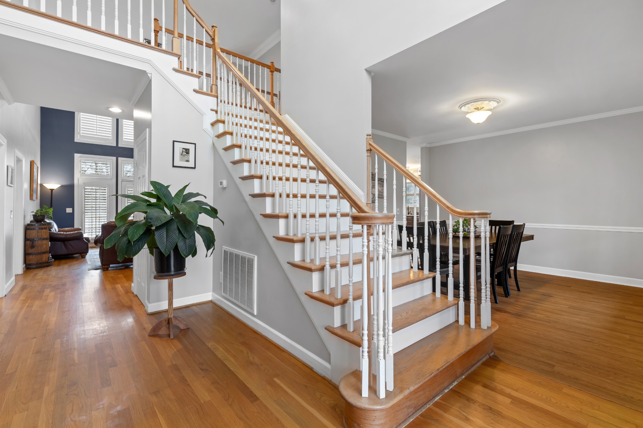3354 Old Franklin Road Antioch, TN 37013 - Photo 13 of 46 a view of entryway with wooden floor and stairs
