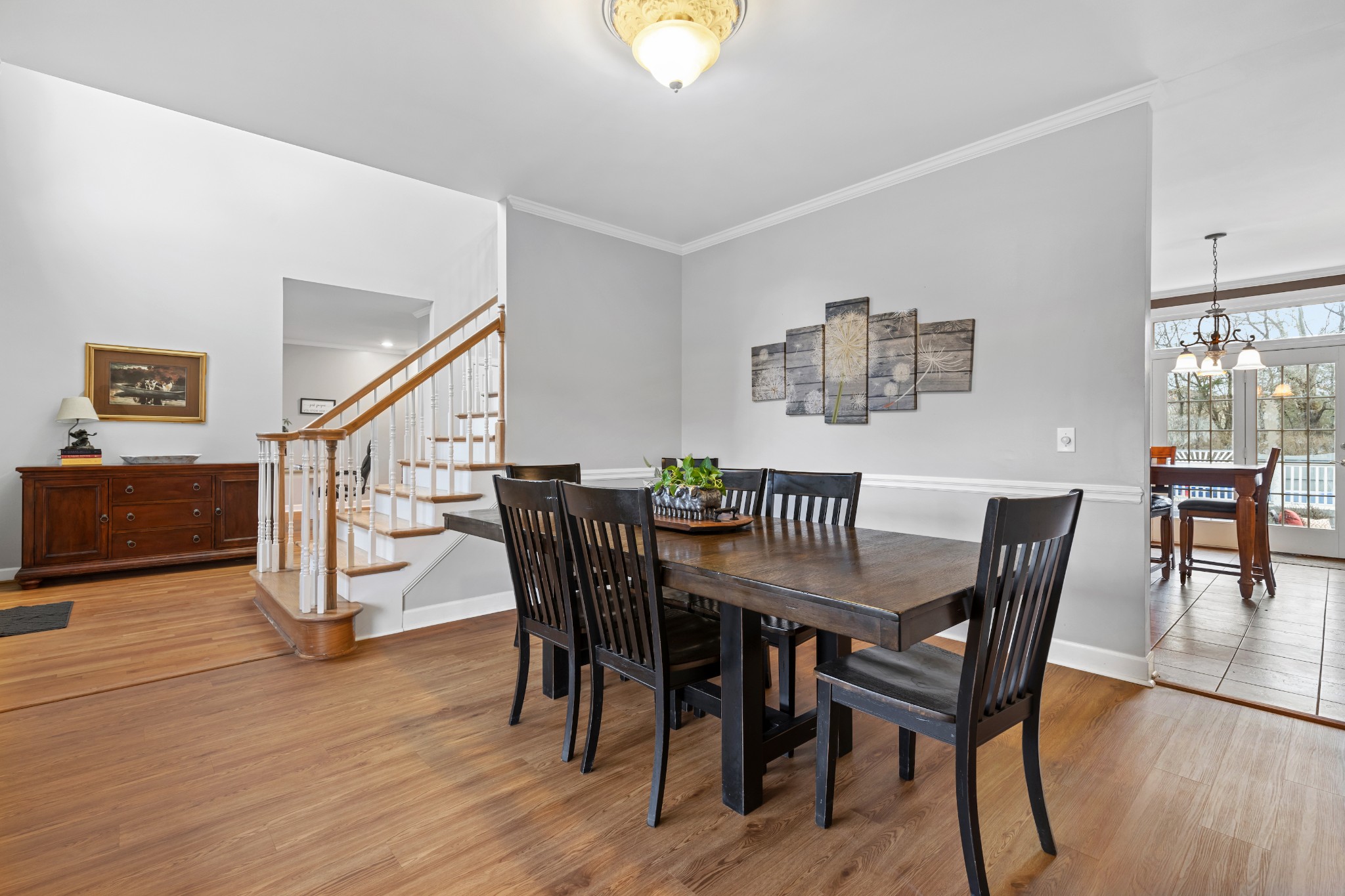 3354 Old Franklin Road Antioch, TN 37013 - Photo 14 of 46 a view of a dining room with furniture and wooden floor